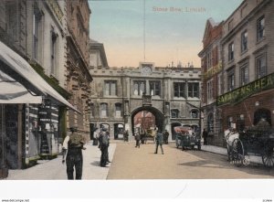 LINCOLN , England , 1900-10s ; Stone Bow