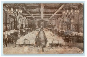 1930 Dining Room, Mercersburg Academy, Mercersburg, Pennsylvania PA Postcard