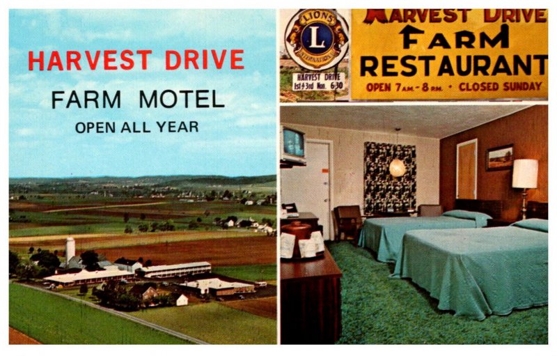 Pennsylvania  Gordonville Harvest Drive Farm Motel and Restaurant