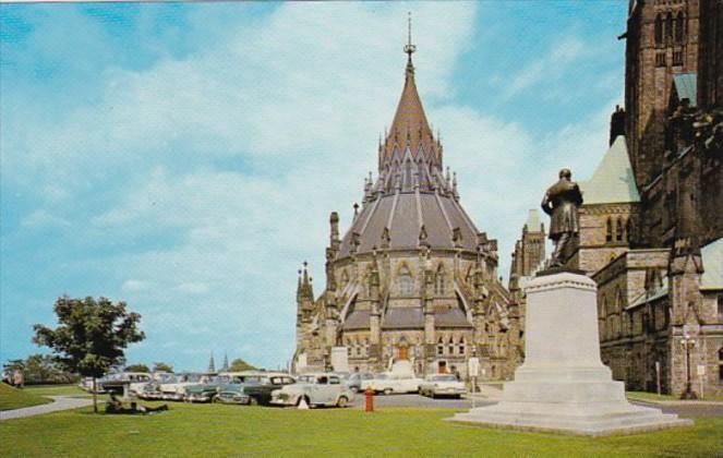 Canada Ottawa Octagonal Library Of Parliament