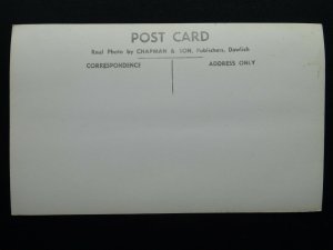 Devon ISLINGTON Church & Village shows HAY STACKS c1950s RP Postcard by K.E Ruth