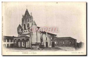 Old Postcard The Church Pibrac