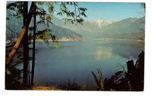 The Lions from Cleveland Dam, Capilano Lake, Vancouver, British Columbia