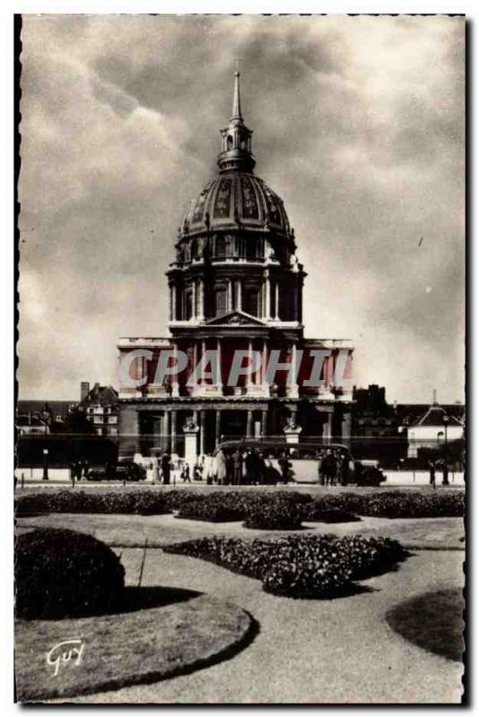 Paris Old Postcard Les Invalides