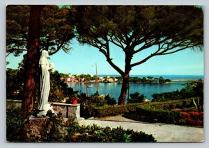 Port of Ischia Italy 4x6 Vintage Postcard 0195