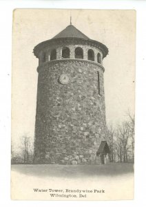DE - Wilmington. Brandywine Park, Rockford Water Tower ca 1912
