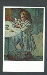 Postcards National Gallery Of Art Wash DC Picasso Painting Child Tasting Food--