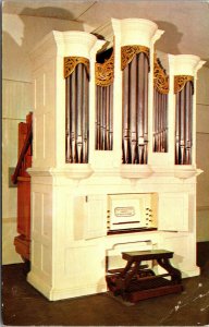 Vtg Tannenberg Organ Museum of Historical Society of York County PA Postcard