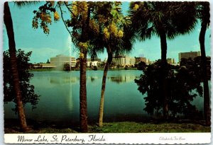 Postcard - Mirror Lake - St. Petersburg, Florida