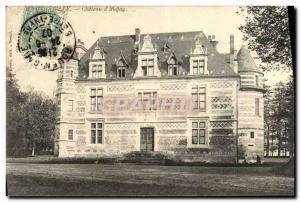 Old Postcard Chateau d Auffay