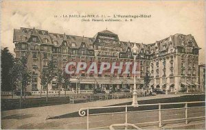 Old Postcard La Baule Sea (L I) L'Hermitage Hotel