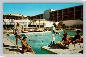Southampton Bermuda, The Carlton Beach, Pool, Chrome Postcard