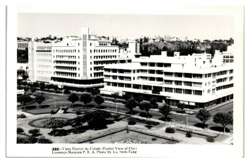 RPPC Lourenco Marques Maputo, Portugese East Africa Mozambique Postcard *6V(4)6