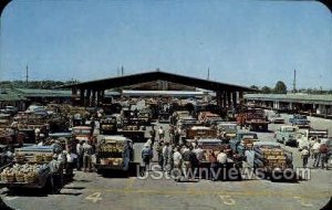 Benton Harbor Fruit Market - Michigan MI Postcard