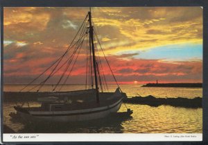 Sailing Postcard - As The Sun Sets   RR5370