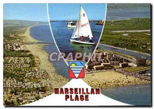 Postcard Modern Traveling Cote Mediterraneenne Marseillan Herault Holiday par...