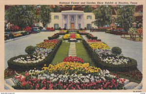 HOUSTON, Texas, PU-1944; National Flower And Garden Show Exhibit