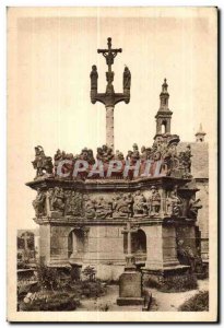 Old Postcard The Calvary Guimiliau