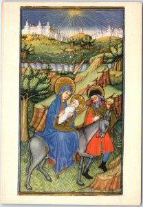 M-57484 Flight into Egypt Book of Hours Bodleian Library Oxford England