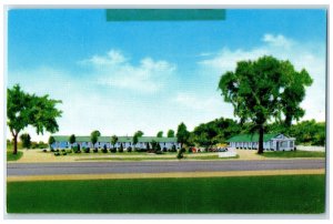 c1950's View of Chenoa Motel Chenoa Illinois IL Vintage Unposted Postcard