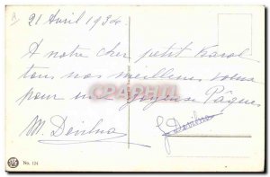 Postcard Old Lion Lioness