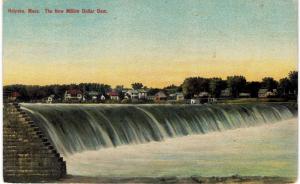 Holyoke Million Dollar Dam  1910 MA 