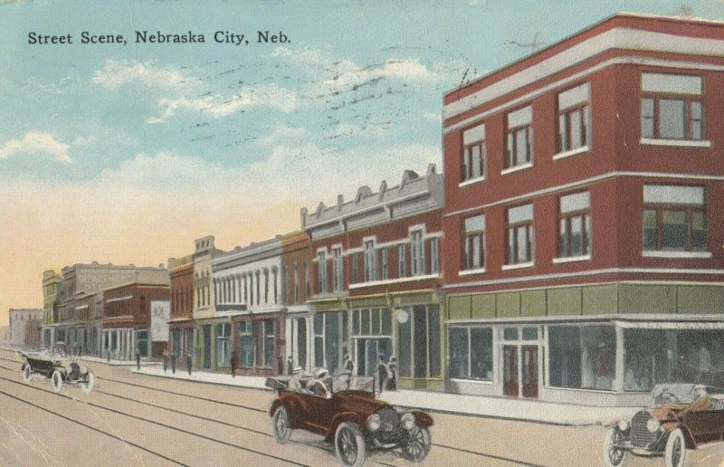 NEBRASKA CITY ,  Nebraska , 1916 ; Street