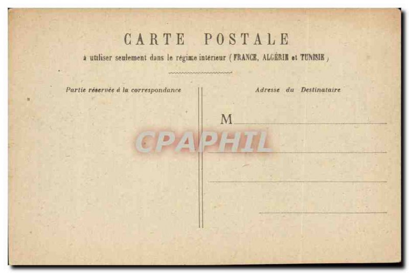 Old Postcard Paris Royal Palace