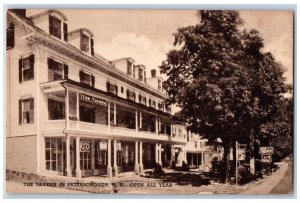 c1950 The Tavern Open All Year Building Peterborough Hampshire Vintage Postcard