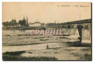 Old Postcard Moulins Bridge Regemorte