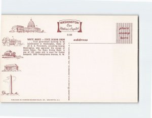 Postcard State Dining Room, White House, Washington, District of Columbia