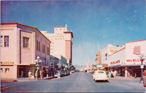 Tucson AZ East Congress Street McLellan's Store Baker Shoes State Postcard H19