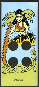 Milwaukee WI E. C. Kropp Knee-Action Novelty Wigglin' Away Havin Fun Postcard