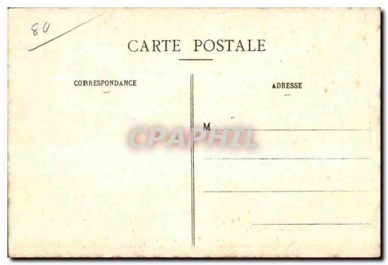 Old Postcard Ault On the Sand