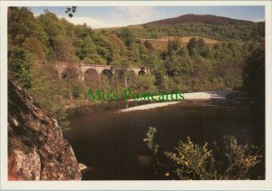 Scotland Postcard - Killiecrankie Viaduct, River Garry, Perthshire   RR11229