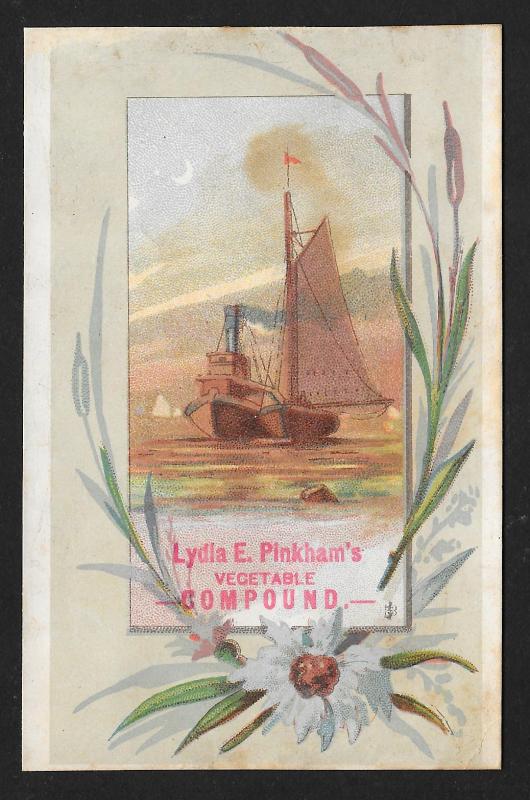 VICTORIAN TRADE CARD LE Pinkham's Vegetable Compound