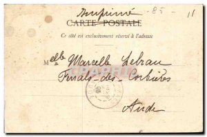 Maillezais Old Postcard The chaetau Bourloton