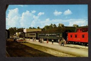 FL Gold Coast Railroad Train MIAMI FLORIDA Postcard RR