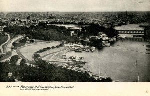 PA - Philadelphia. Panoramic View from Lemon Hill in 1905