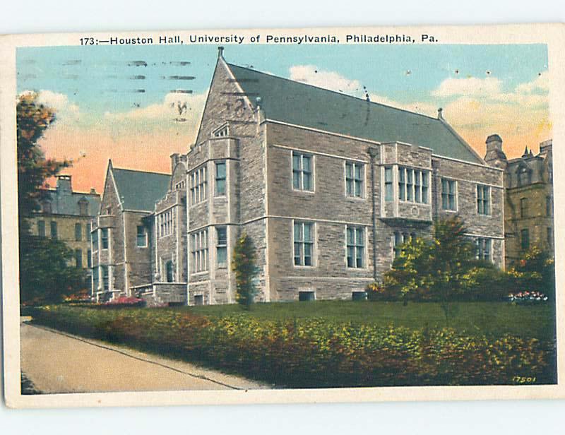 Houston Hall - University Of PA - Philadelphia Pennsylvania PA L8130