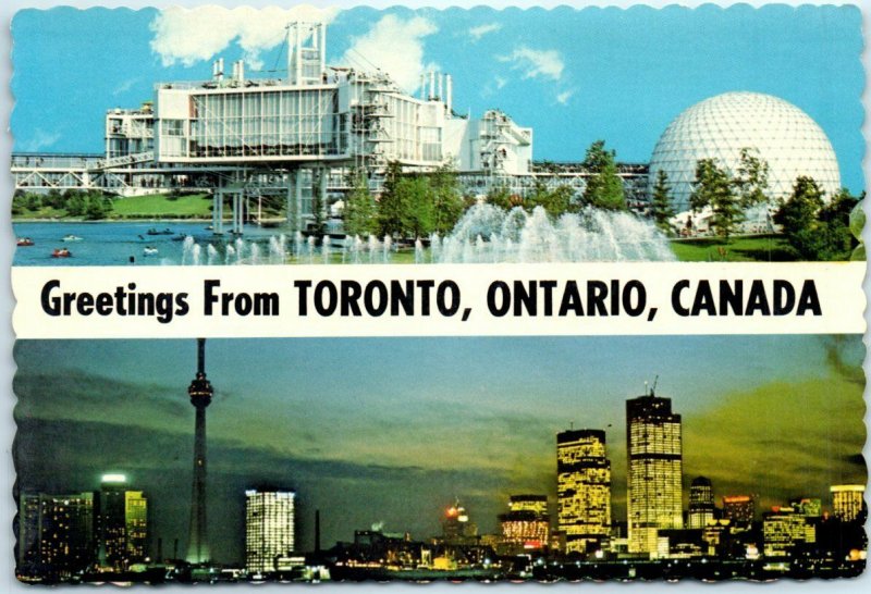 Postcard - Greetings from Toronto, Ontario, Canada