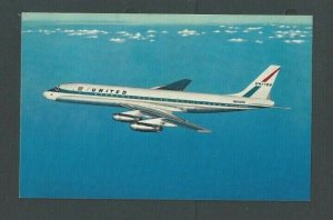 Ca 1972 United Airlines DC-8 Flies From Calif To Hawaii In About 5 Hours