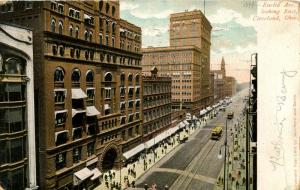 OH - Cleveland. Euclid Avenue looking East