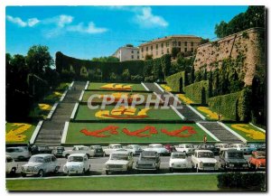 Modern Postcard Genova Place of Victory Gardens Caravelle