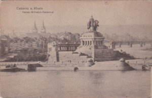 Germany Koblenz Kaiser Wilhelm Denkmal