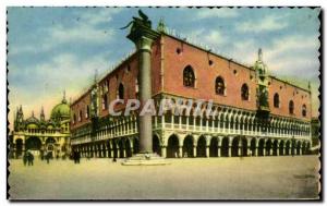 Postcard Old Venice Palazzo Ducale Palace Ducat Doge's Place Der Dogenpalast