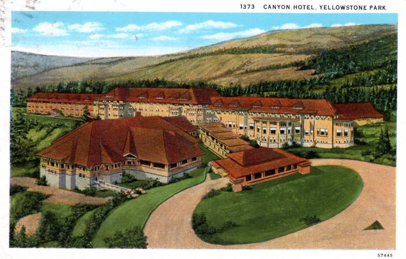Canyon Hotel, Yellowstone National Park, 1934
