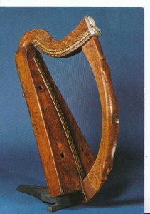 Music Postcard - 'Brian Boru' Harp - 15th-16th Century - Irish - Ref 15113A