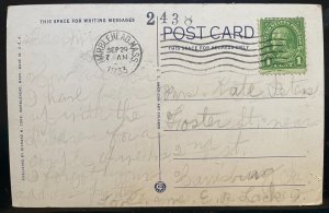 Vintage Postcard 1933 No. Congregational Church, Marblehead, Massachusetts (MA)