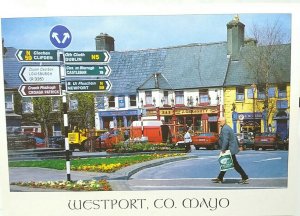 Westport Co Mayo Ireland Vintage Postcard